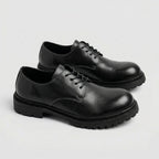 QHCCID | Thick-soled Derby Shoes