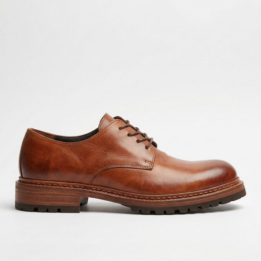 QHCCID | Thick-soled Derby Shoes