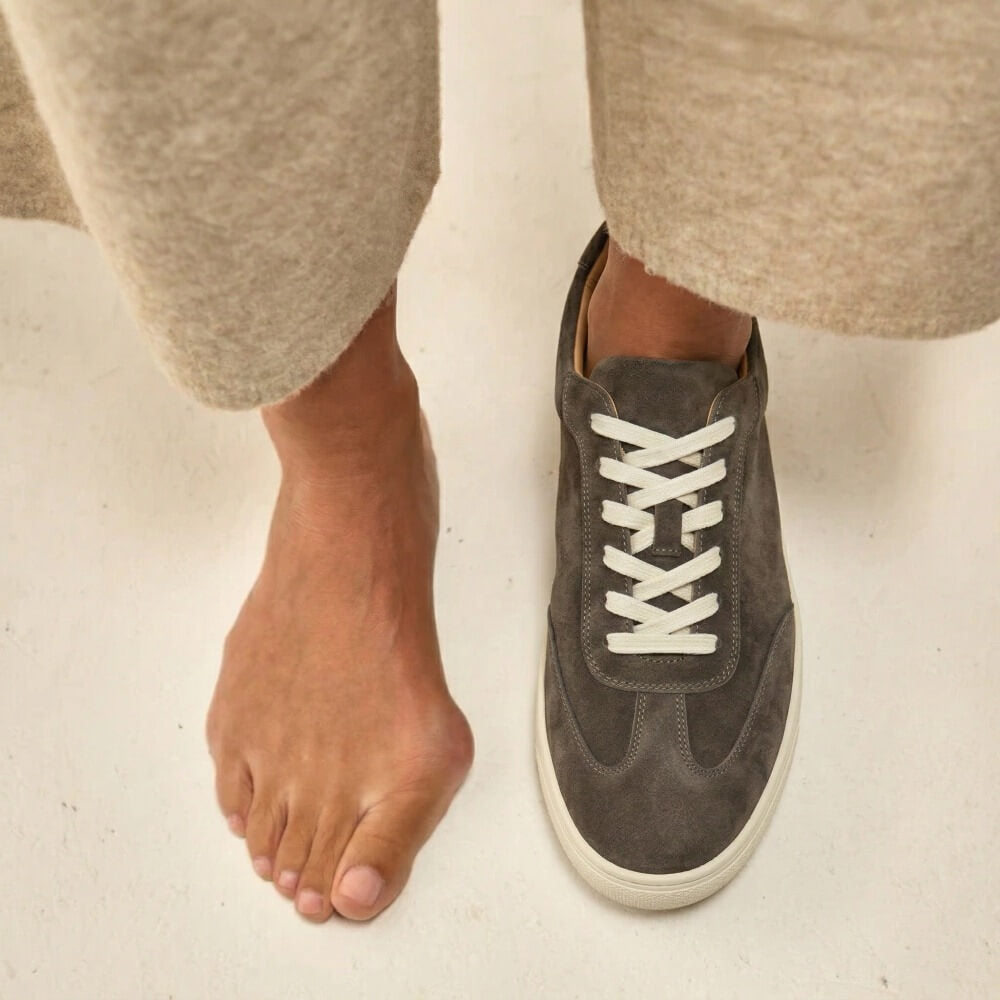 QHCCID | Fur-faced casual sneakers