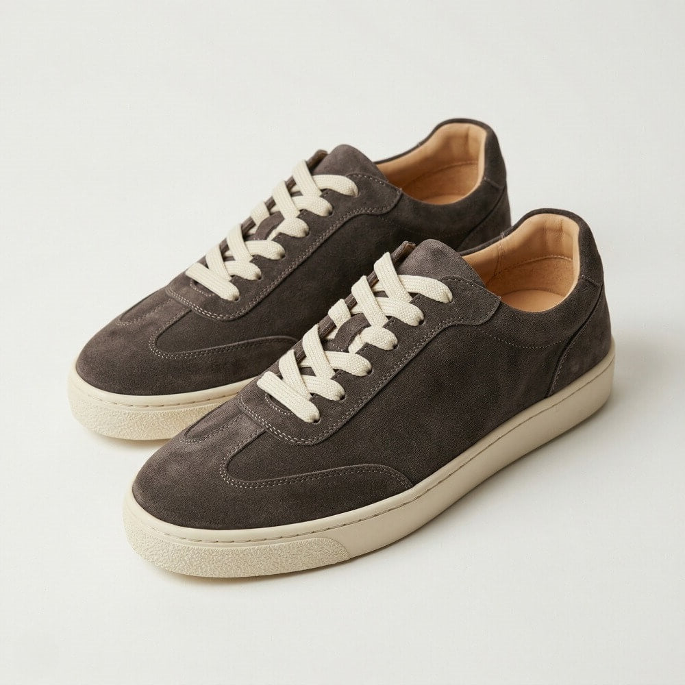 QHCCID | Fur-faced casual sneakers