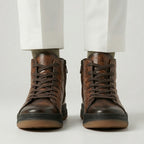 QHCCID | Making old-style high-top casual boots