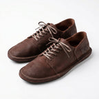 QHCCID | Washed Minimalist Derby Shoes