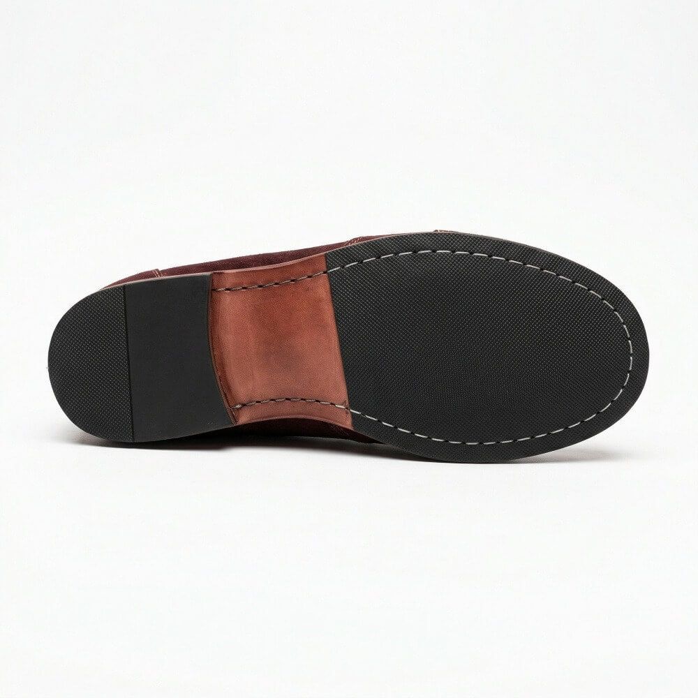 QHCCID | Washed Minimalist Derby Shoes
