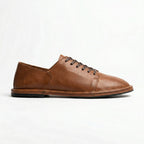QHCCID | Washed Minimalist Derby Shoes