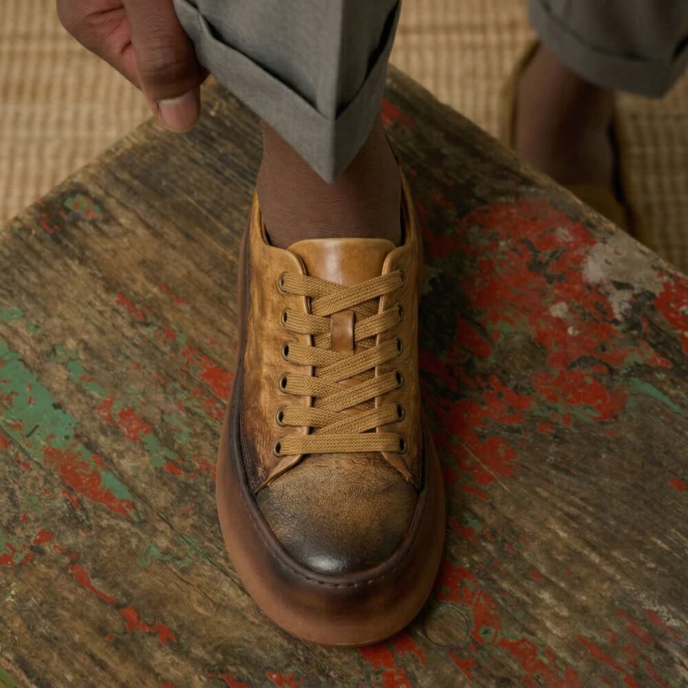 QHCCID | Retro Platform Shoes