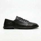QHCCID | Washed Minimalist Derby Shoes