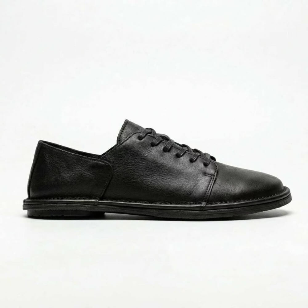 QHCCID | Washed Minimalist Derby Shoes