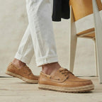 QHCCID | Rope-bound Retro Boat Shoes