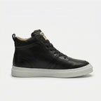 QHCCID | High-top Leather Casual Sneakers