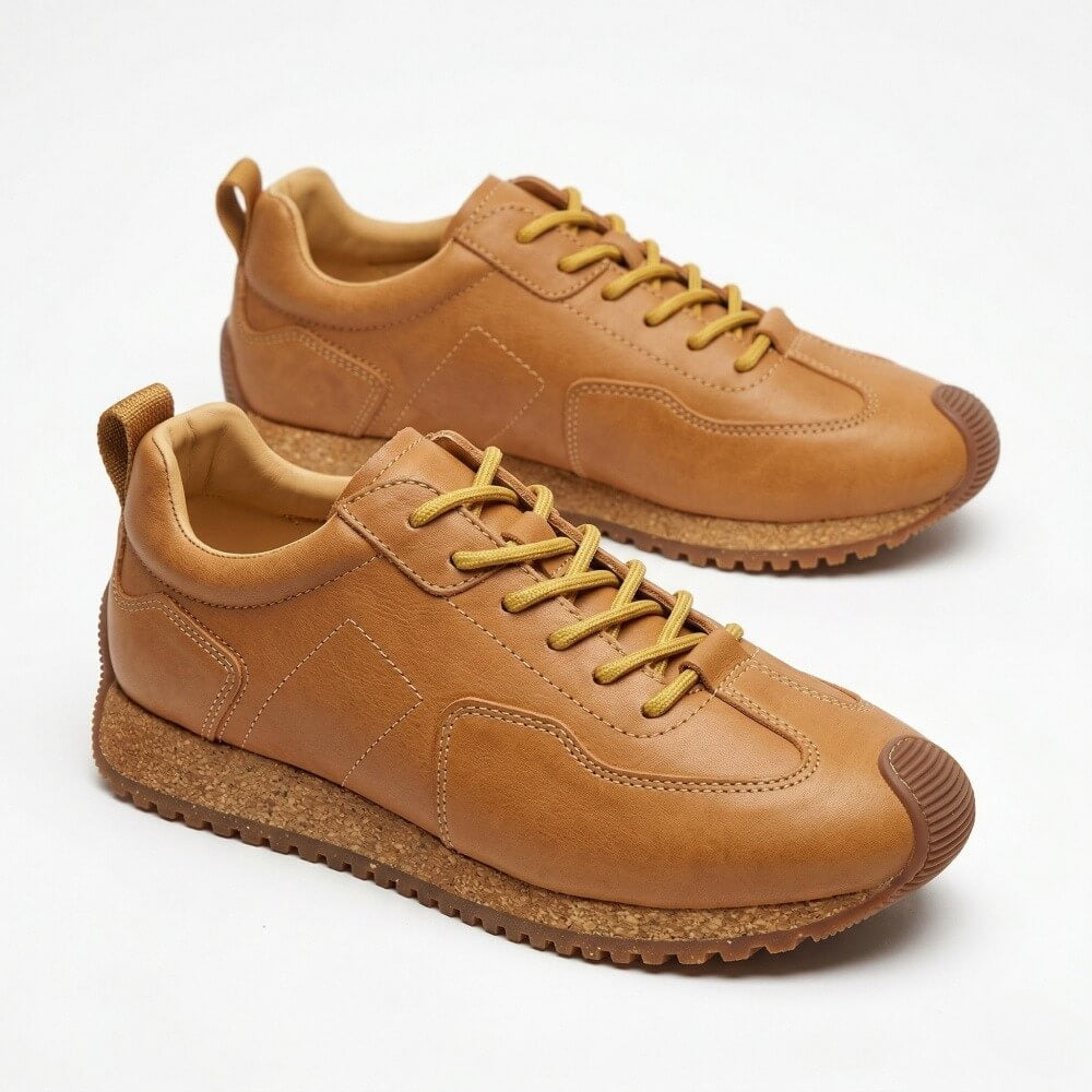 QHCCID | Cork-bottomed Casual Shoes