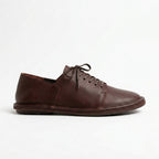 QHCCID | Washed Minimalist Derby Shoes