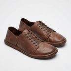 QHCCID | Washed Minimalist Derby Shoes
