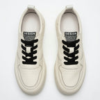 QHCCID | Litchi-pattern casual sneakers