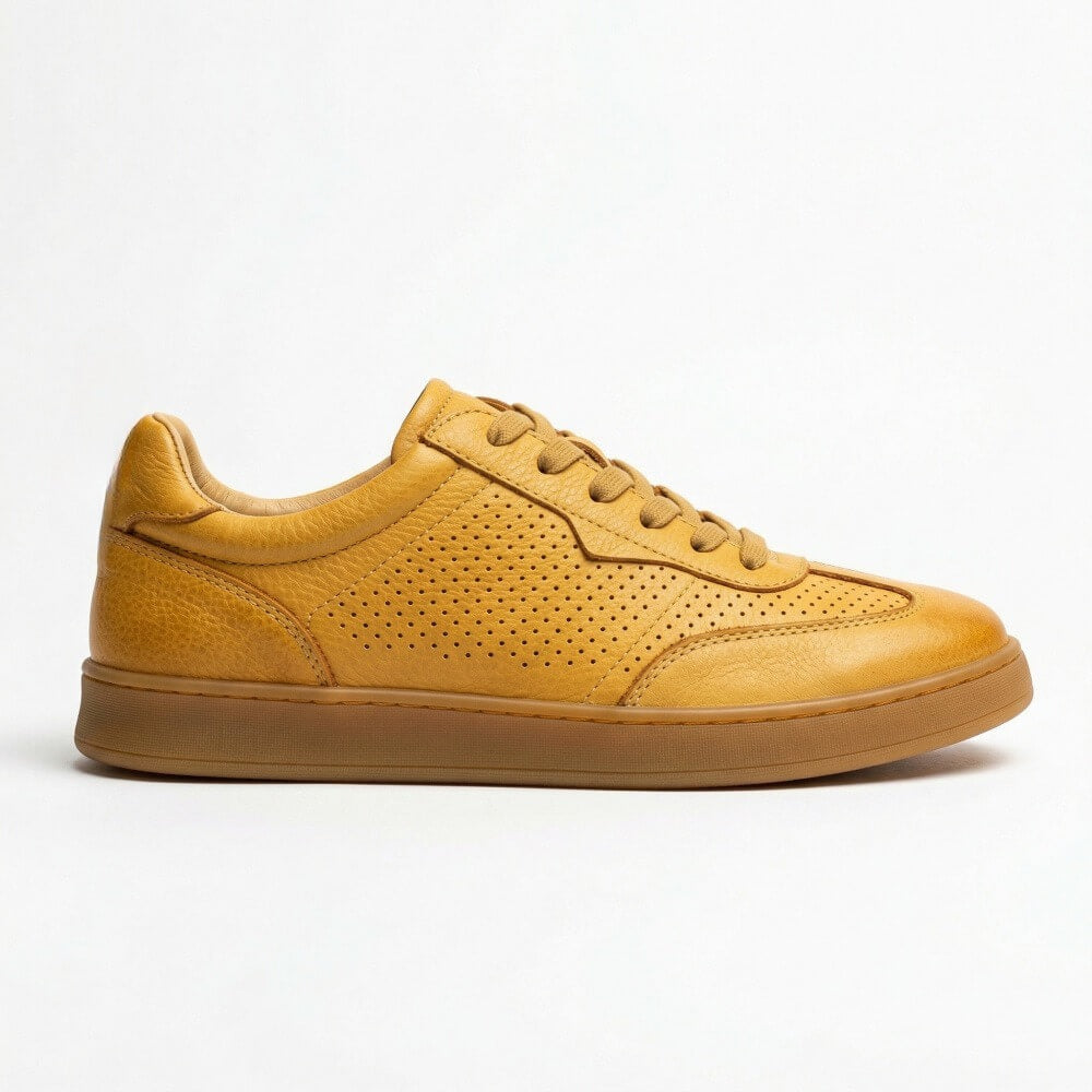 QHCCID | Genuine Leather Casual Sneakers