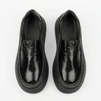 QHCCID | Genuine Leather Thick-soled Shoes (Casual Style)