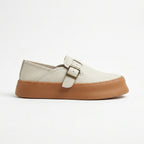 QHCCID | Thick-soled Buckled Müller Shoes
