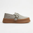 QHCCID | Thick-soled Buckled Müller Shoes