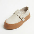 QHCCID | Thick-soled Buckled Müller Shoes