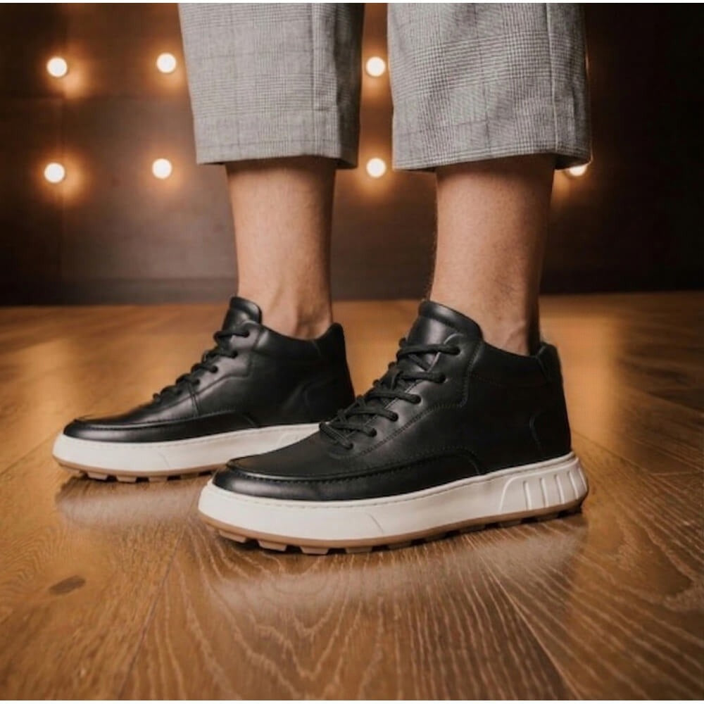 QHCCID | Trendy Thick-soled High-top Shoes