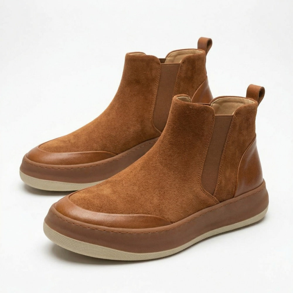 QHCCID | Thick-soled High-top Boots