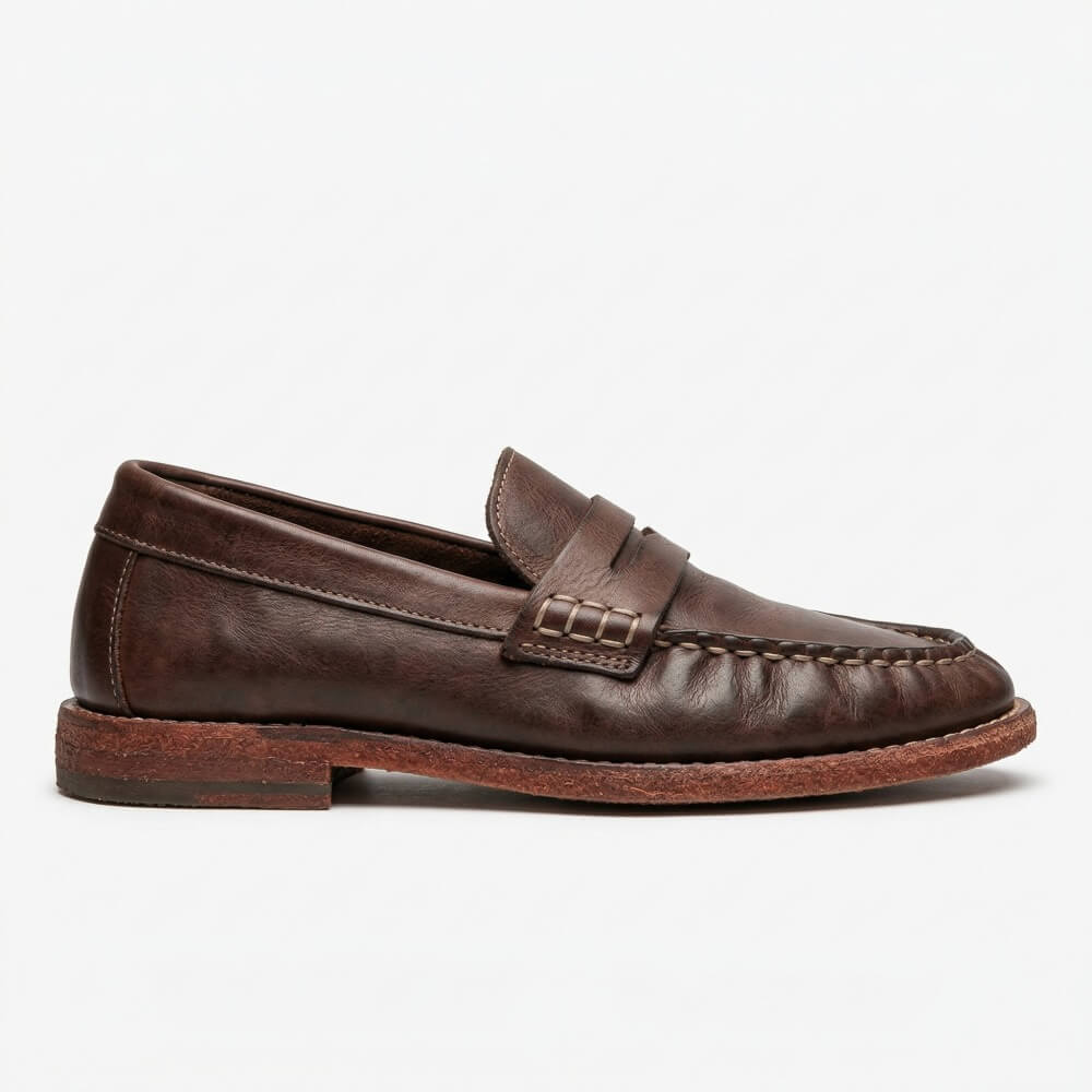 QHCCID | Handmade vintage leather shoes (business style)