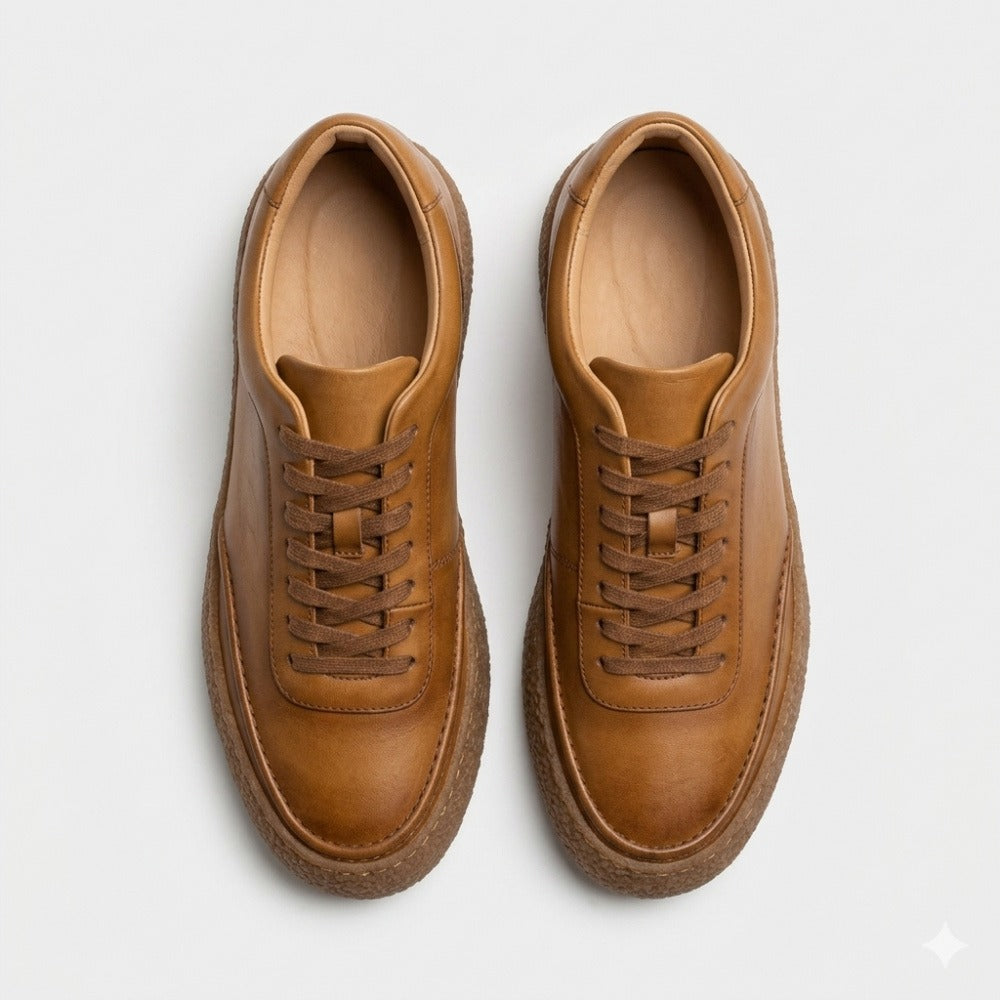 QHCCID | High-top Casual Fashion Leather Shoes (Casual Style)