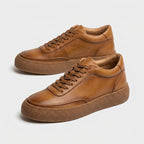 QHCCID | High-top Casual Fashion Leather Shoes (Casual Style)