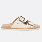 Leather casual flip-flop