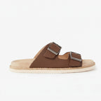 Leather casual flip-flop