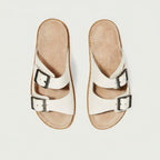 Leather casual flip-flop