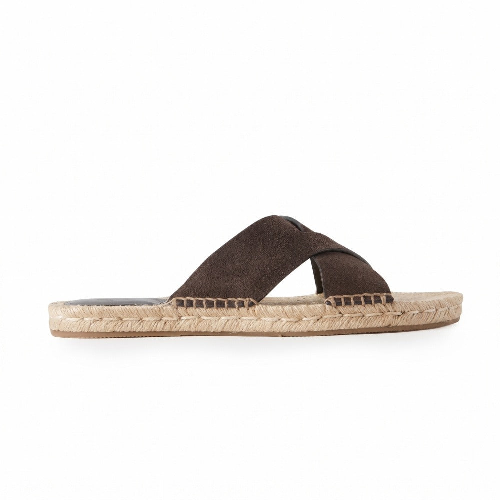 Handmade cross-laced sandals
