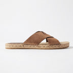 Handmade cross-laced sandals