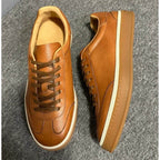 QHCCID | Caramel brown casual sneakers