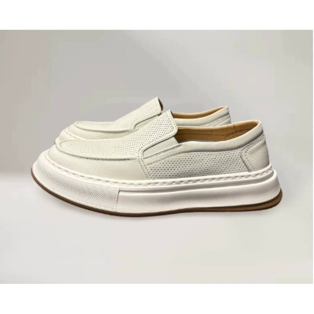 QHCCID | Breathable cowhide loafers