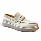 QHCCID | Breathable cowhide fashion loafers