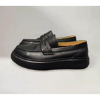 QHCCID | Breathable cowhide fashion loafers