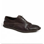 QHCCID | Ruffled cowhide derby shoes