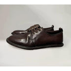 QHCCID | Fashionable cowhide derby shoes