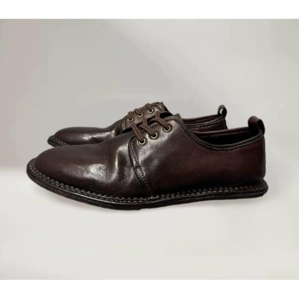 QHCCID | Fashionable cowhide derby shoes