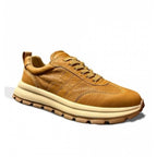 QHCCID | Leather retro jogging shoes