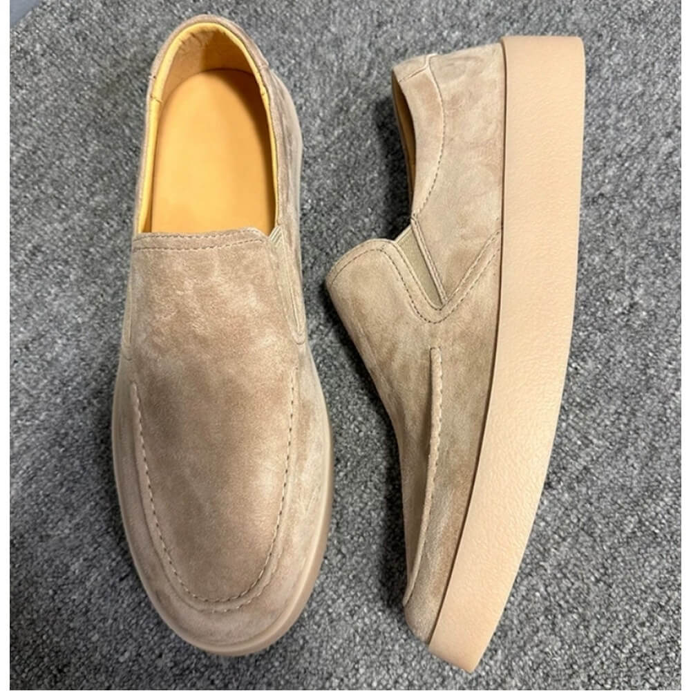 QHCCID | Leather casual loafers