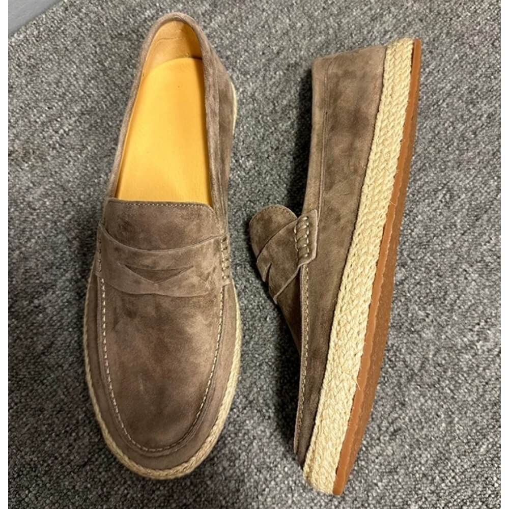 QHCCID | Weaving fashionable loafers