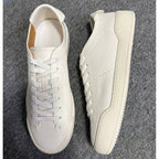 QHCCID | Minimalist plain white shoes