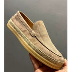 QHCCID | Knitted-edge casual loafers