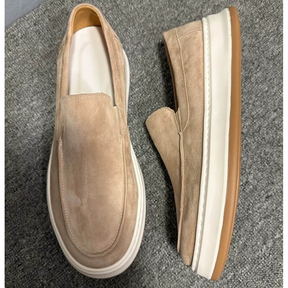 QHCCID | Casual platform loafers