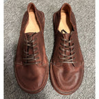 Men's handcrafted casual leather shoes - Soft leather, adjustable laces to ensure breathability