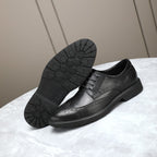 Exquisite men's casual business leather shoes - Made of genuine cowhide - Social style shoes