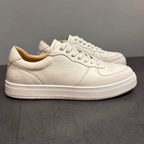 Men's stylish retro breathable and comfortable leather low-top sports shoes - versatile casual shoes
