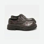 QHCCID | Handcrafted Vintage Horsehide Derby Shoes