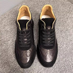 High-top sports shoes with a platform design, featuring a casual, fashionable and retro style.